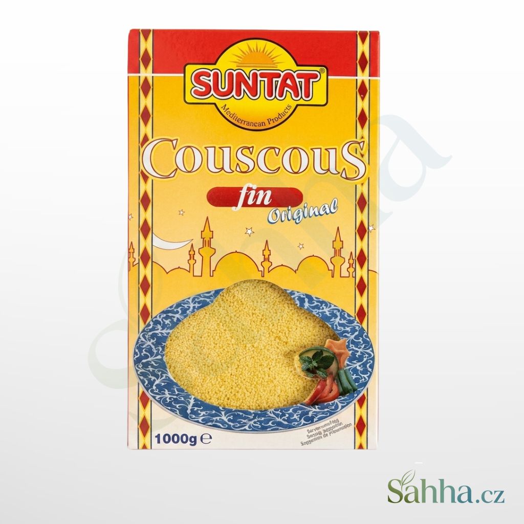Suntat kuskus jemný 1 kg – jemnozrnný kuskus na polévky, dezerty a severafrické recepty
