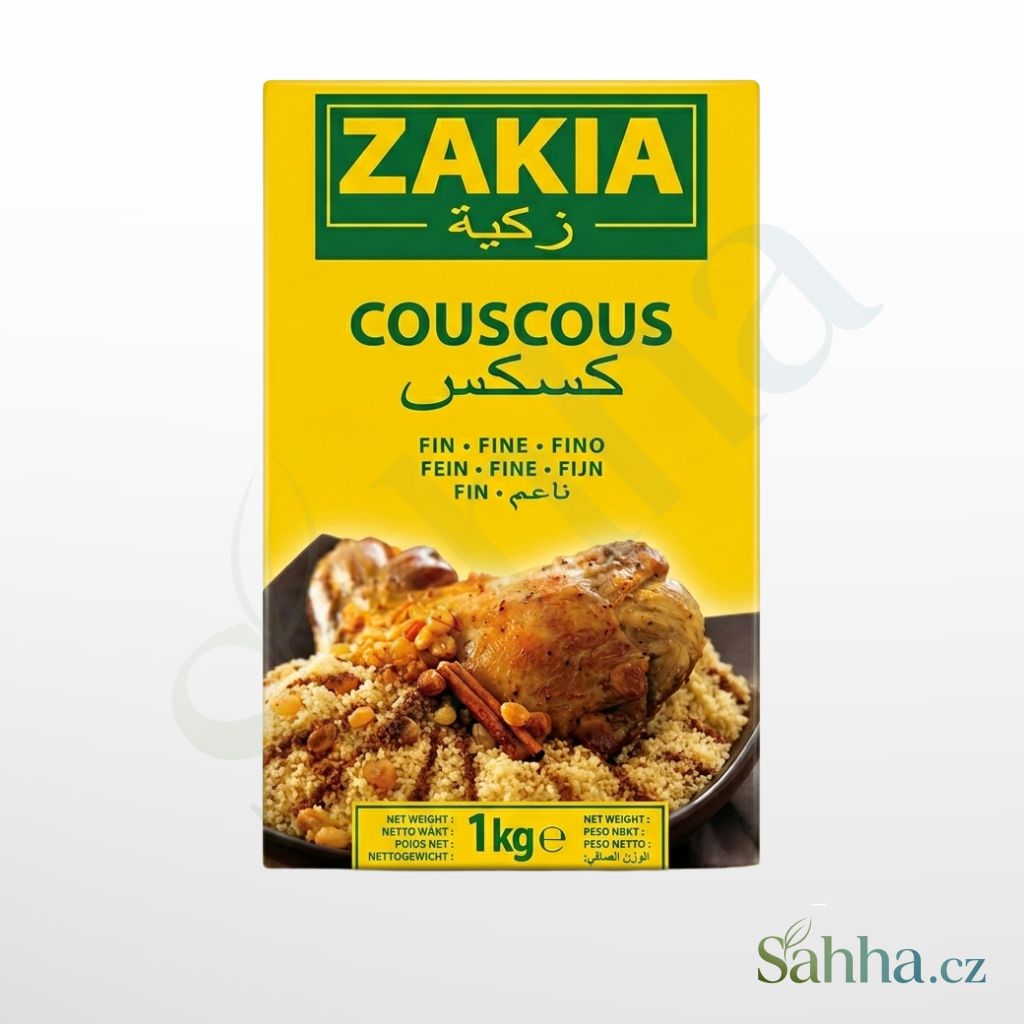 Zakia kuskus jemný 1 kg – jemnozrnný kuskus na polévky, dezerty a severafrické recepty
