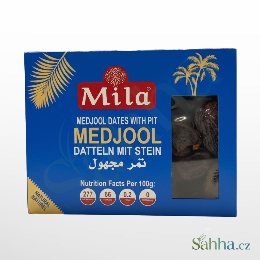 Datle Medjool Jumbo 1000 g Mila, velké datle s peckou