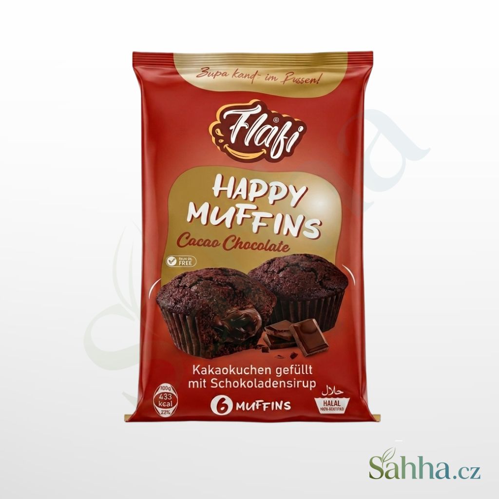 čokoládové muffiny s kakaem Flafi 6x40 g