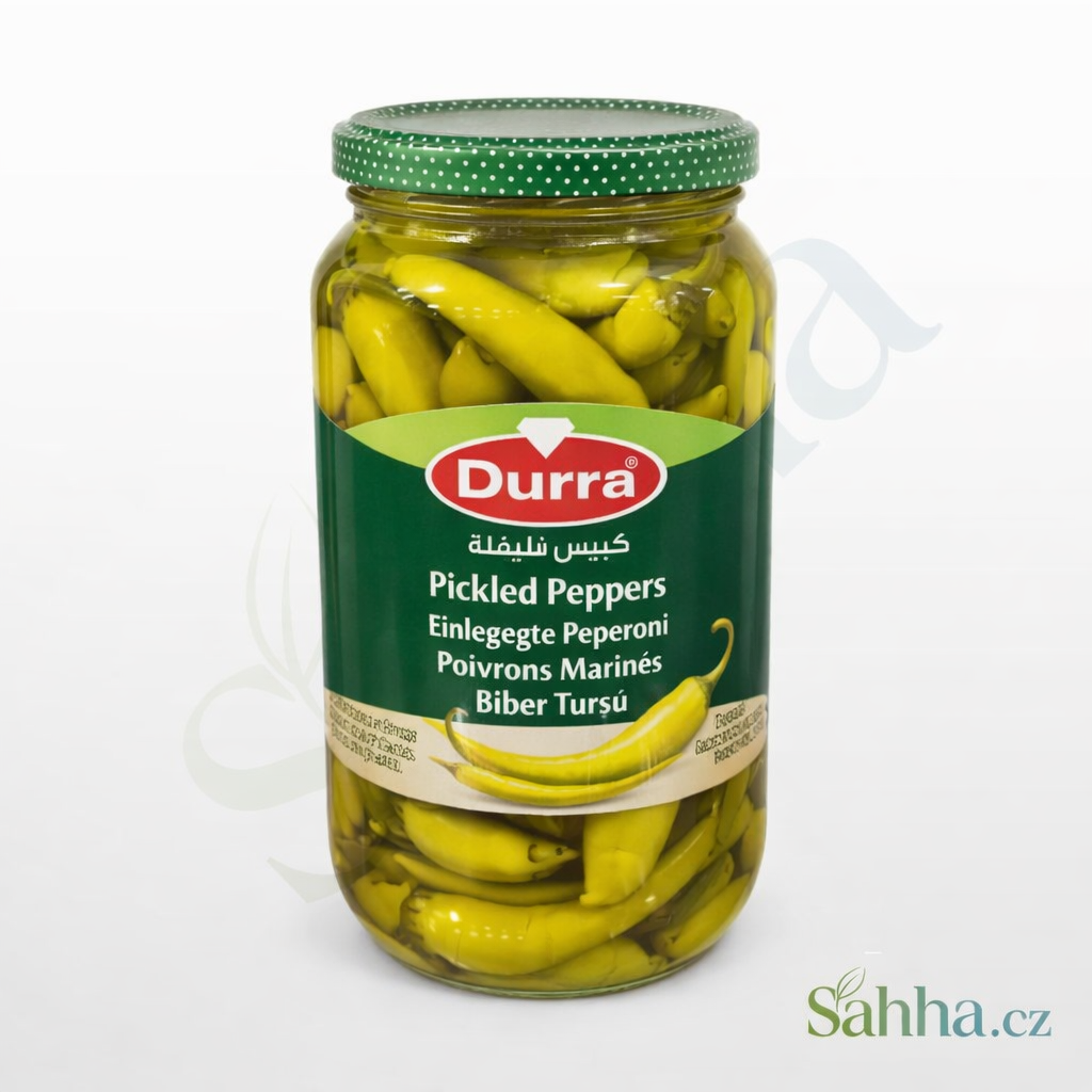 Nakládané pálivé papričky pepperoni Al Durra 1,25 kg