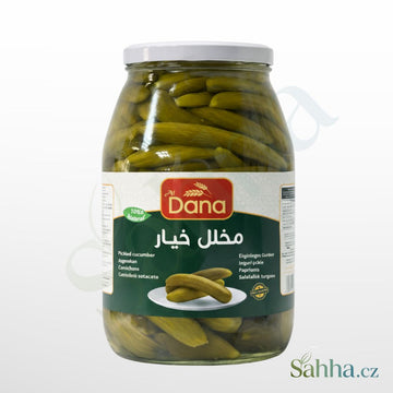Kyselé nakládané okurky 2750 g Dana, křupavé okurky cornichons