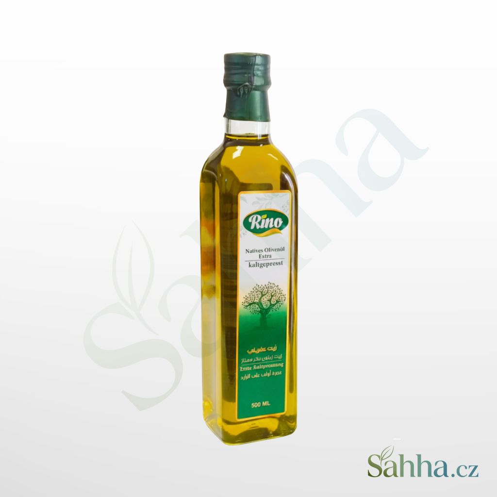 Extra panenský olivový olej 500 ml Rino, kvalitní olivový olej z Libanonu