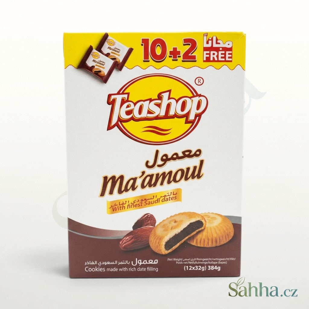 Sušenky ma'amoul plněné datlemi 384 g (12 × 32 g) | Teashop |