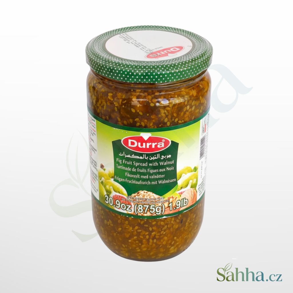 fíkový džem s ořechy 875 g Durra orientální sladkost arabské a orientální potraviny
