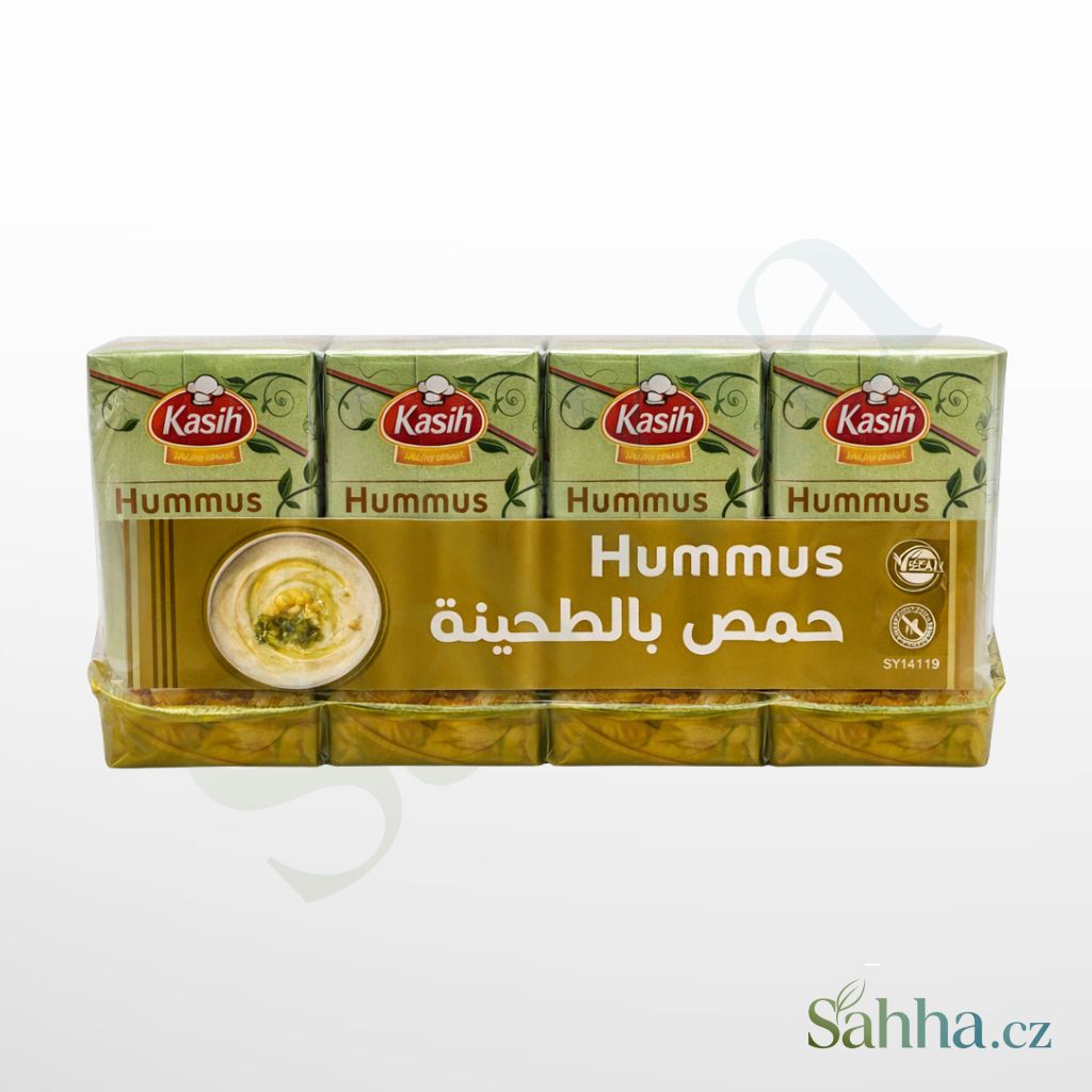 hummus s tahini 4x135 g Kesih cizrnová pomazánka arabské a orientální potraviny