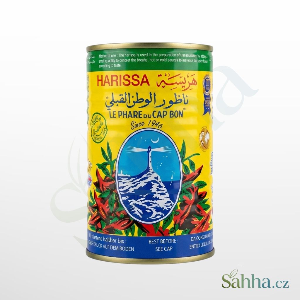 Le Phare du Cap Bon harissa 380 g – tunská pálivá chilli pasta pro marinády, omáčky a grilování
