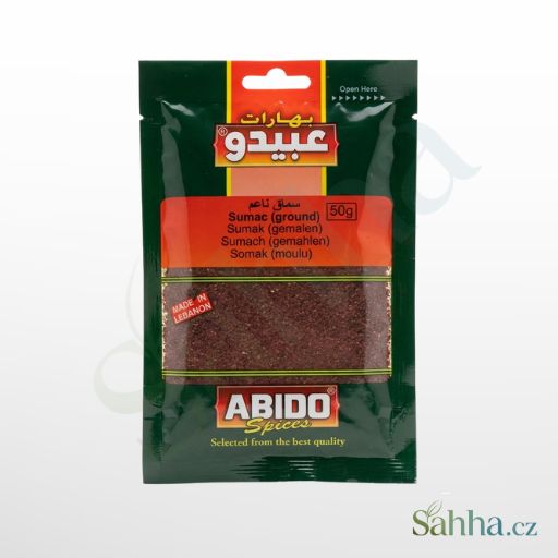 Mletý sumak ABIDO, balení 50 g