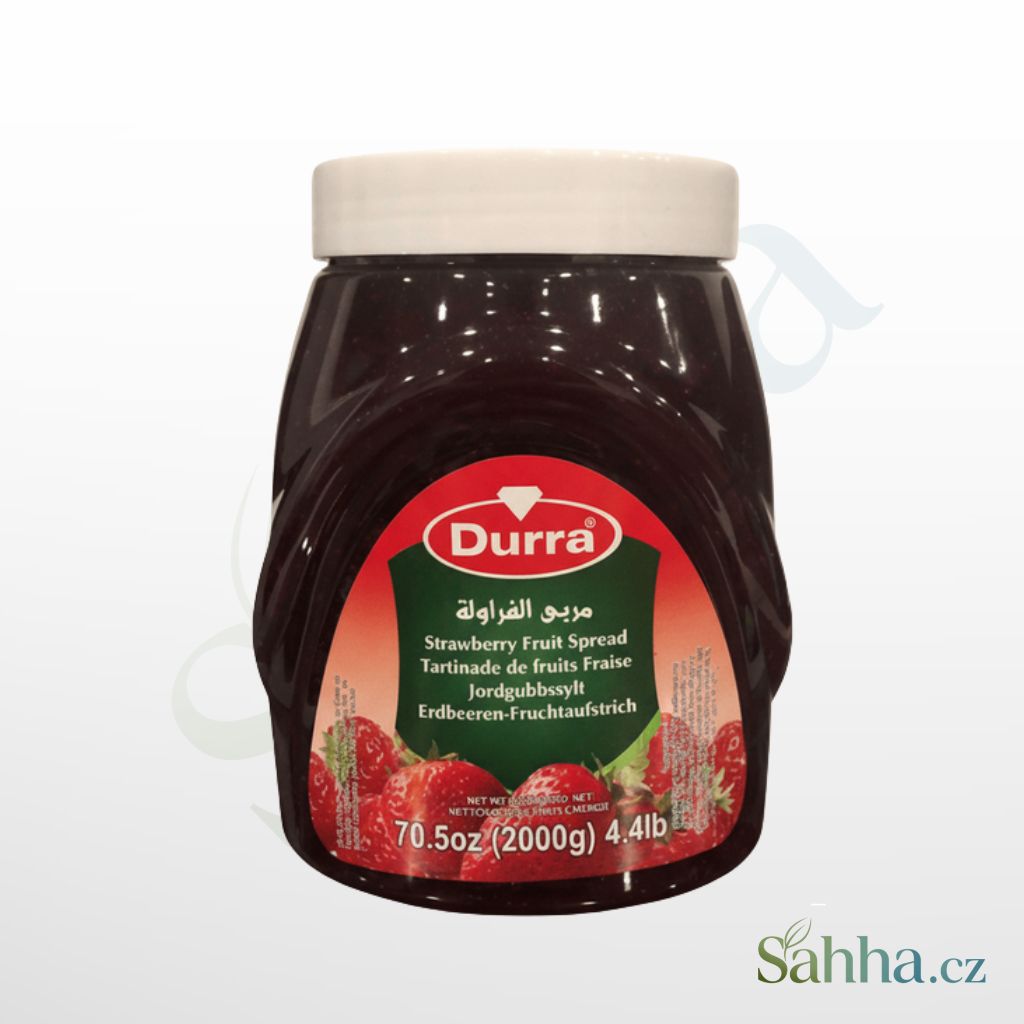 jahodový džem 2 kg Durra syrské a arabské potraviny