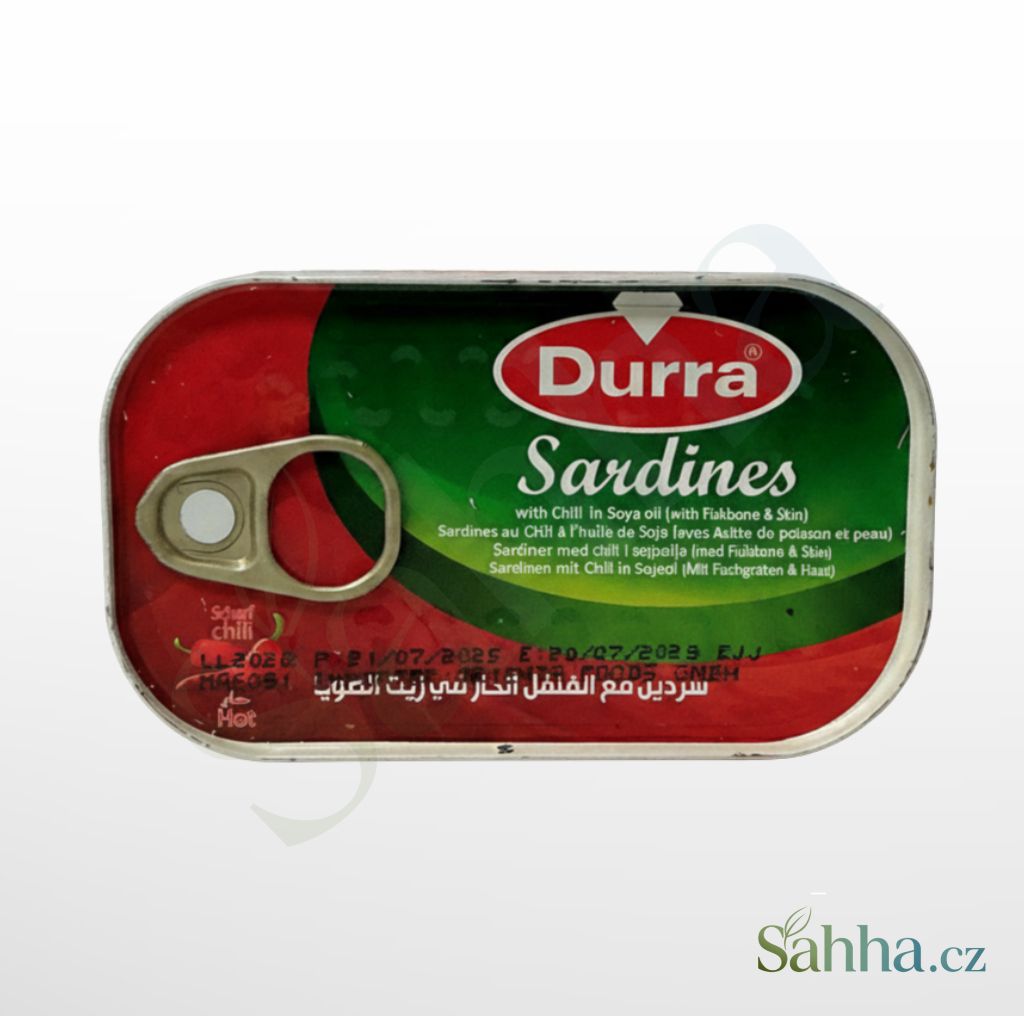 Sardines with chili in soy oil 125g