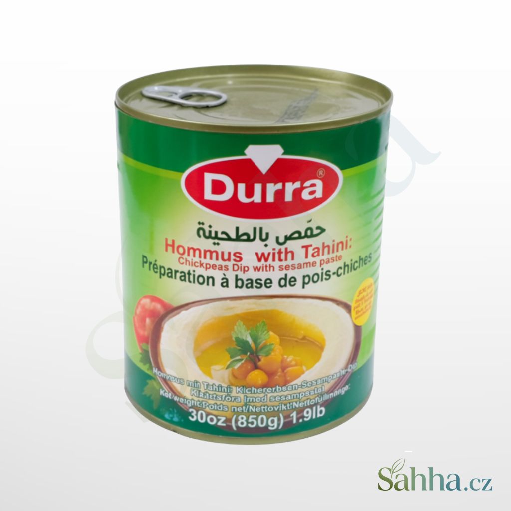 hummus s tahini 850 g Durra cizrnová pomazánka syrské a libanonské potraviny
