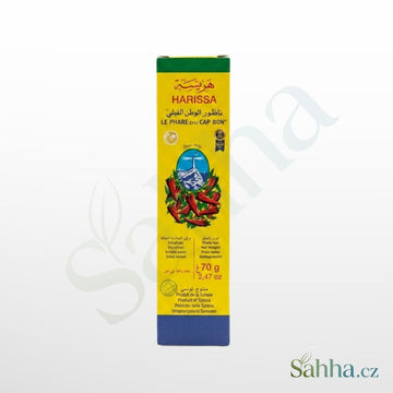 Le Phare du Cap Bon harissa 70 g – tunská pálivá chilli pasta malé balení na marinády a vaření | هريسة لو فار دو كاب بون 70غ – معجون فلفل حار تونسي أصيل للتتبيل والطبخ