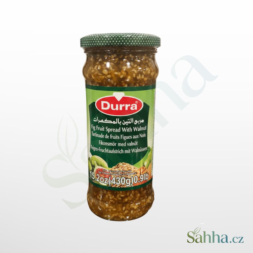 fíkový džem s ořechy 430 g Durra orientální sladkost arabské a orientální potraviny