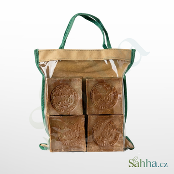 Balení aleppského mýdla Znabiely, 4 × 210 g