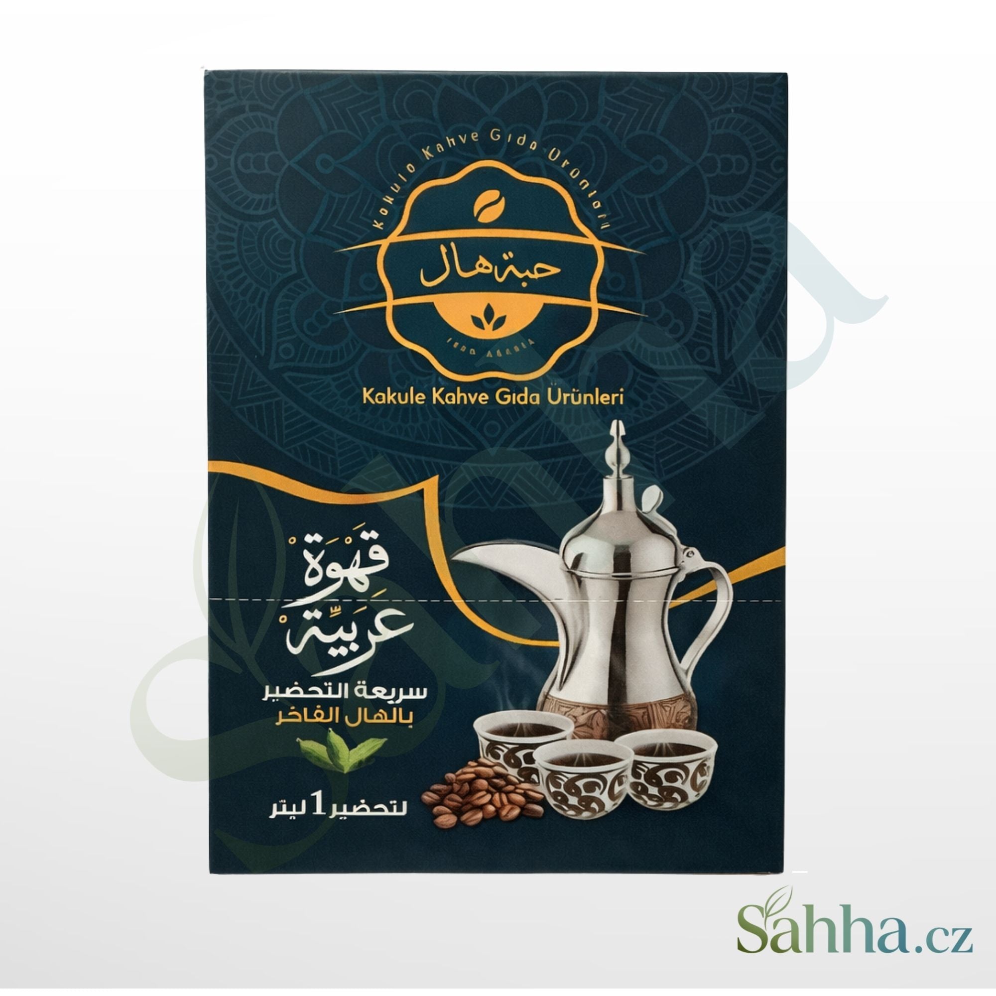 Arabská káva s kardamomem – rychlá příprava (1 l)