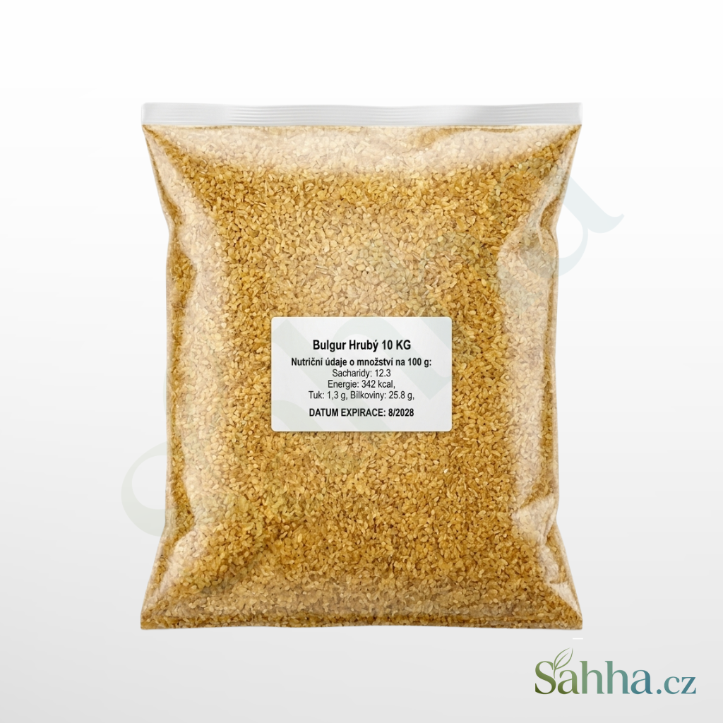 Balení hrubého bulguru, 10 kg