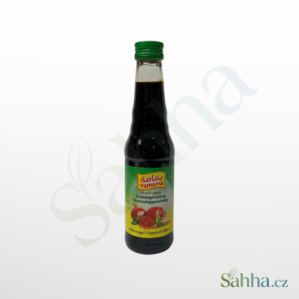 Granátová melasa Yamama 300 ml – halal, arabský produkt.