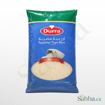 egyptská rýže kulaté zrno 4,5 kg Durra egyptské a arabské potraviny