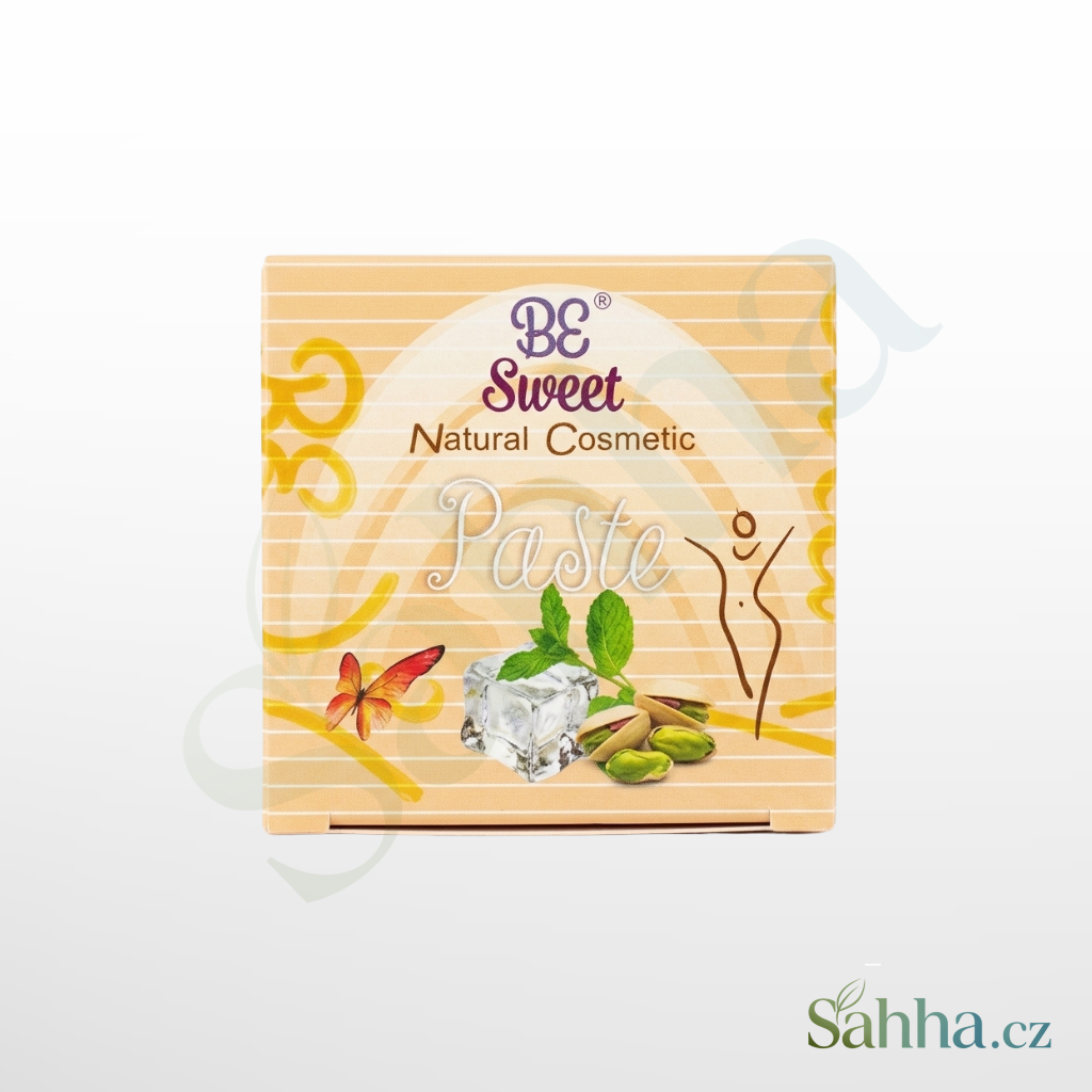 Cukrová depilační pasta BE Sweet s vůní máty, balení 2 × 45 g