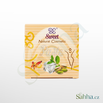 Cukrová depilační pasta BE Sweet s vůní máty, balení 2 × 45 g