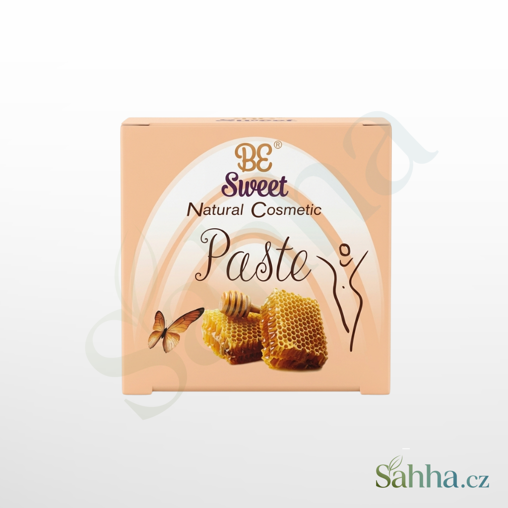 Cukrová depilační pasta BE Sweet s medovou vůní, balení 2 × 45 g