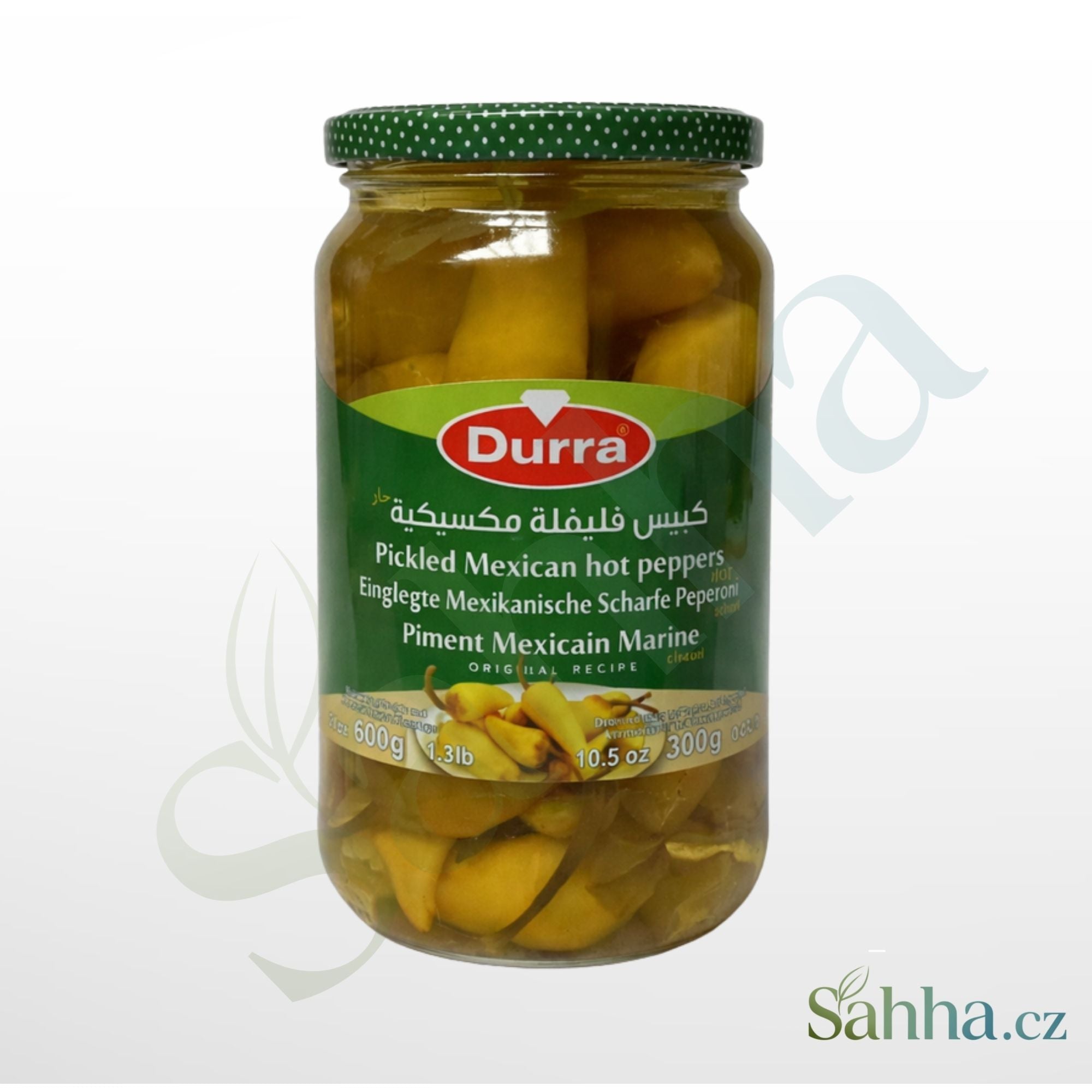 Durra – nakládané mexické pálivé papriky (600 g)