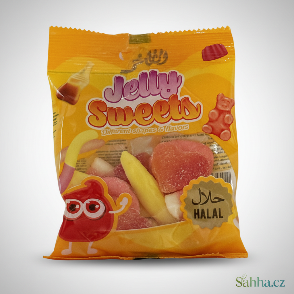 Želé bonbony – různé tvary a příchutě (halal)