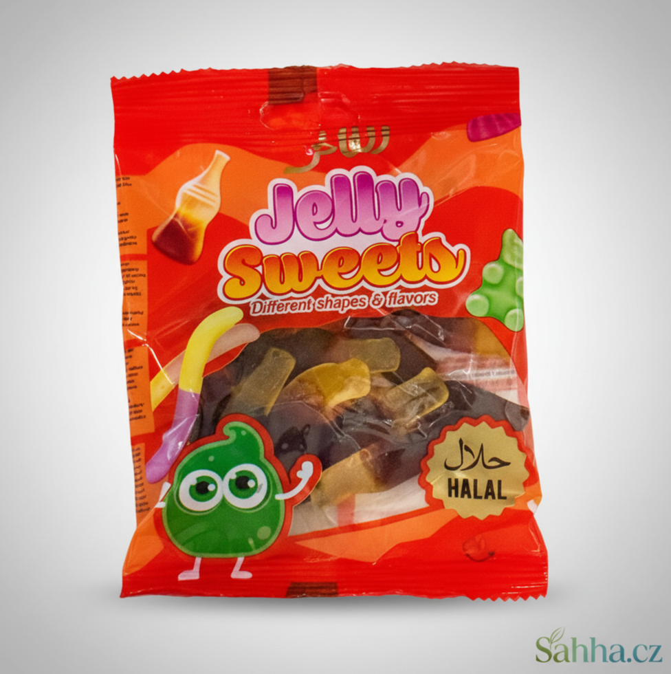 Želé bonbony – různé tvary a příchutě (halal)