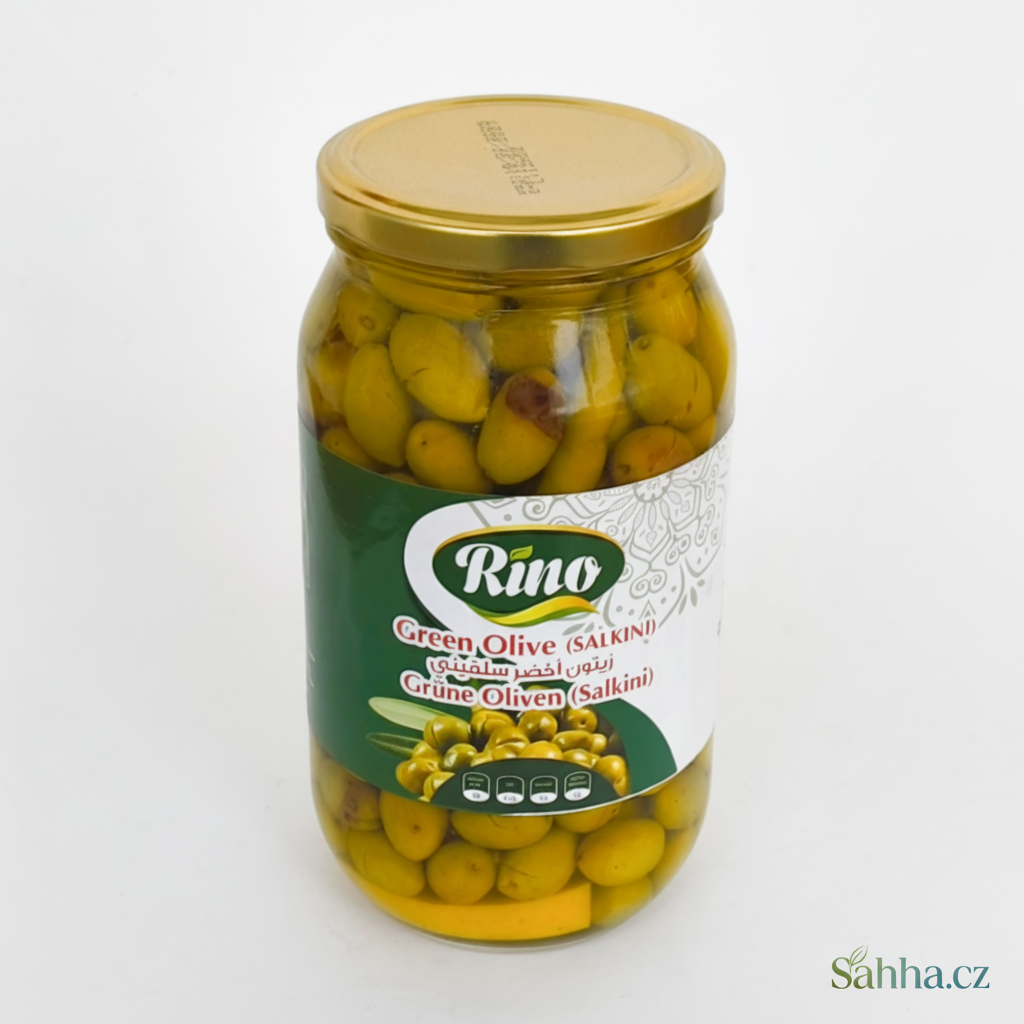 زيتون أخضر سلقيني -رينو-  1000 غ