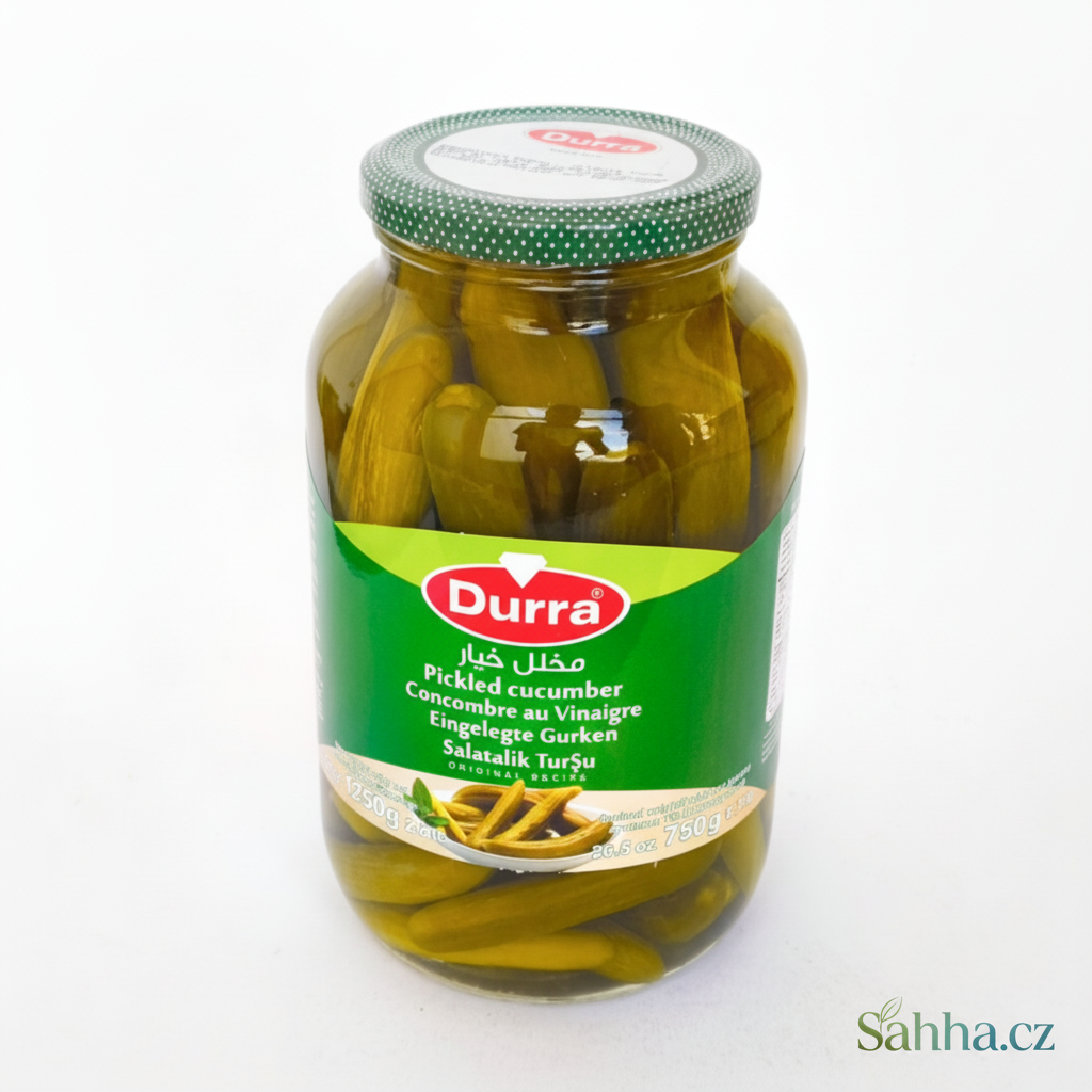 Kyselé nakládané okurky Al Durra 1,25 kg