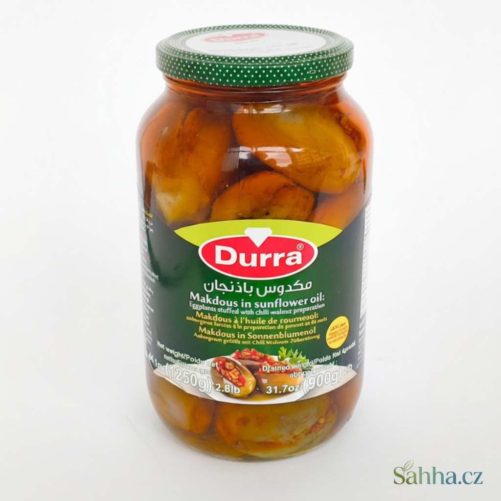 Makdous – nakládaný lilek Al Durra 1,25 kg