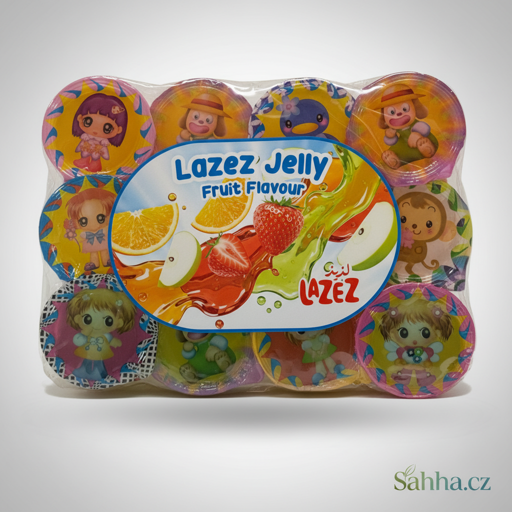 Lazez Jelly Cups – ovocné želé pohárky (12 kusů, 900 g)