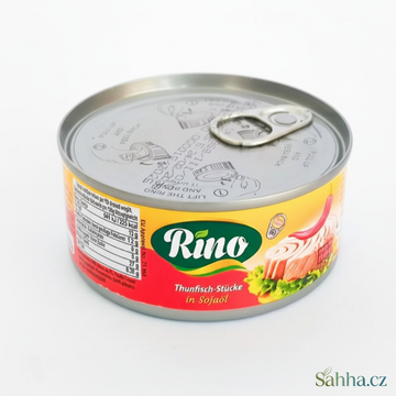 pálivý tuňák v oleji 160 g Rino s chilli konzervovaný rybí výrobek arabské a orientální potraviny