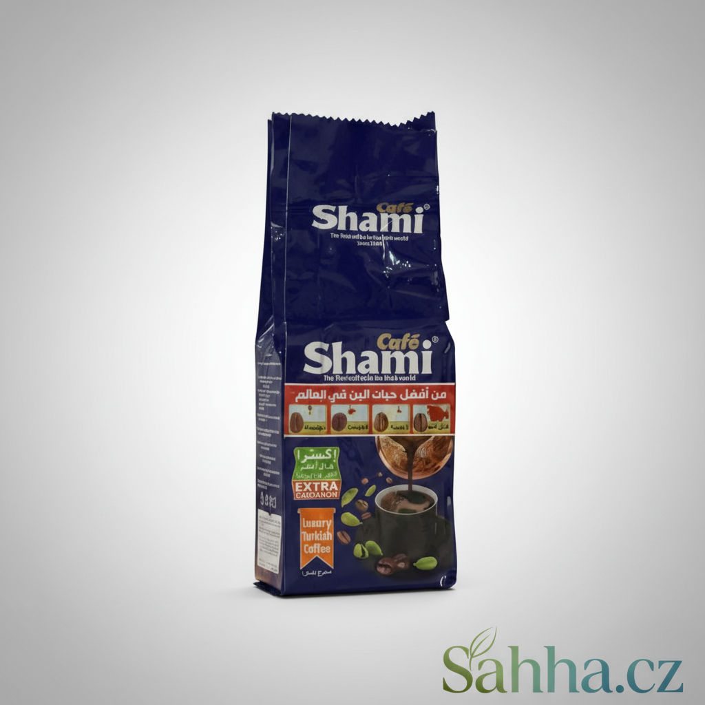 mletá káva s extra kardamomem 180 g Shami