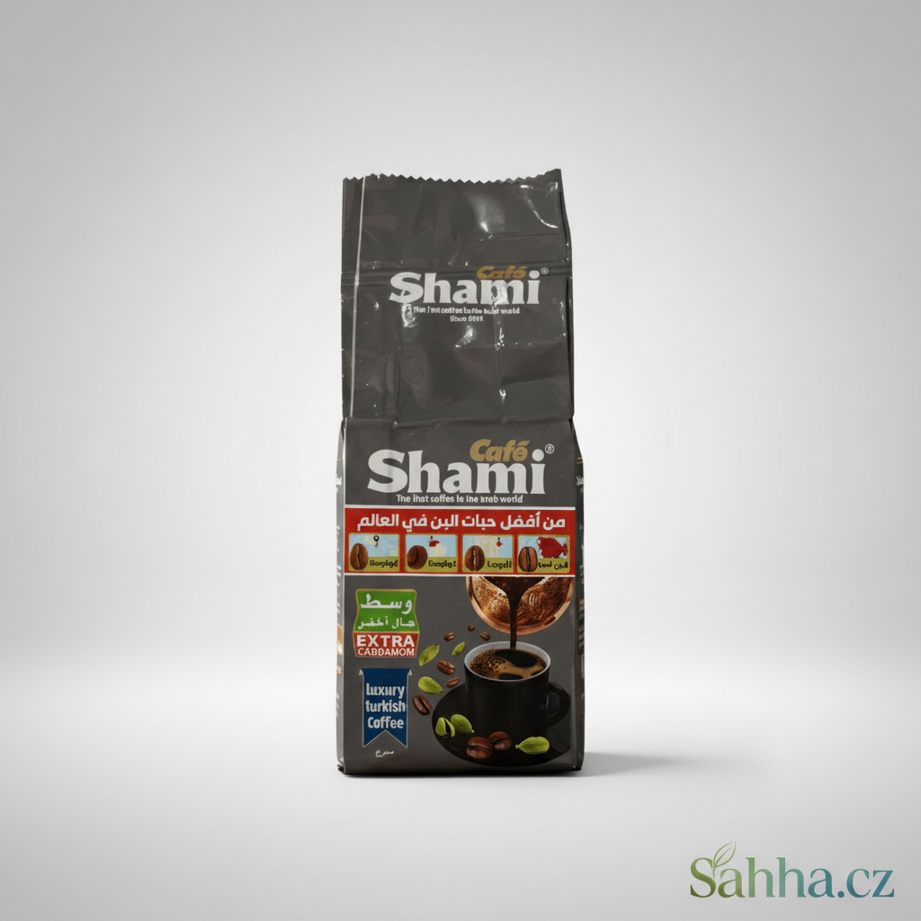 Mletá káva s kardamomem (střední) 180 g Shami