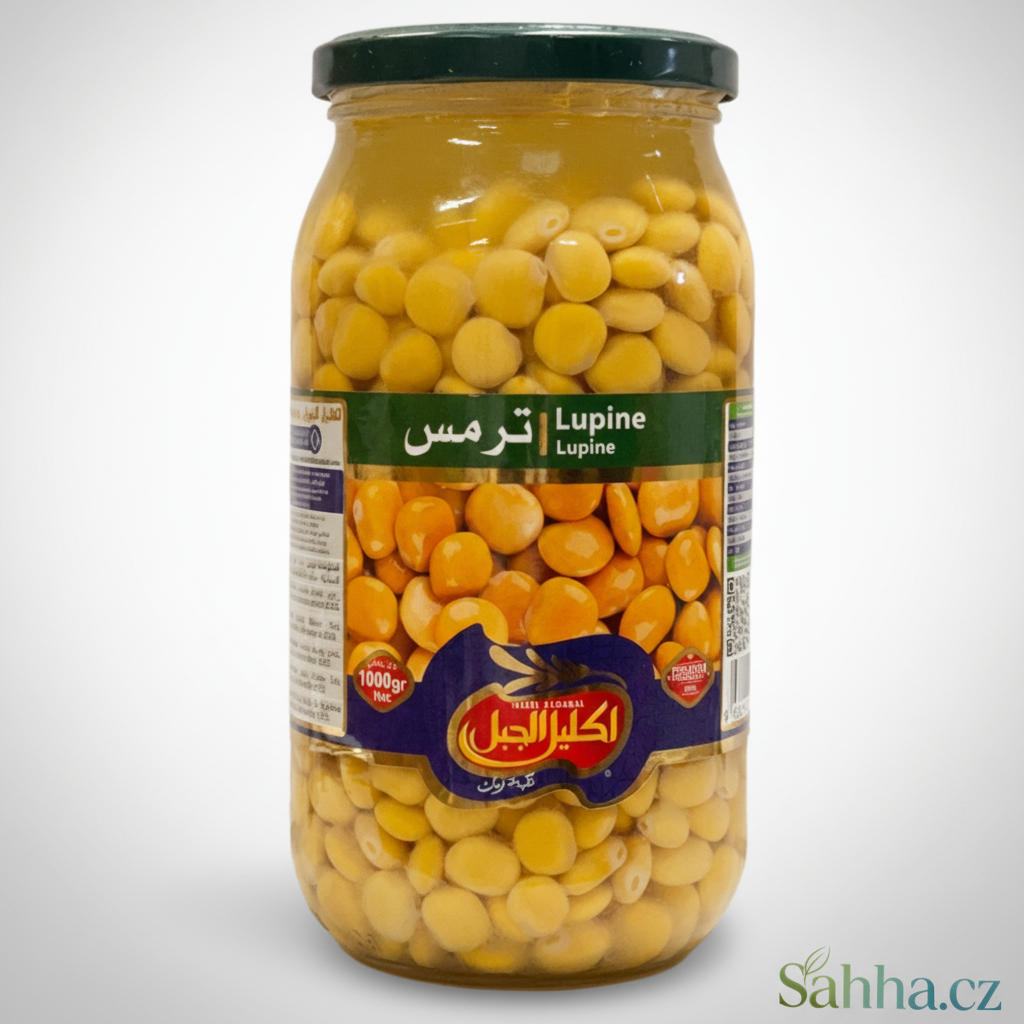 Nakládaný lupina (lupinové boby) Ikleel Algabal 1 kg