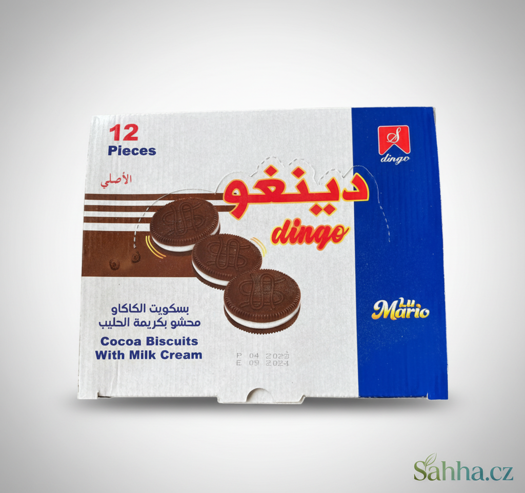 Dingo – sušenky plněné krémem, různé příchutě (12 kusů)