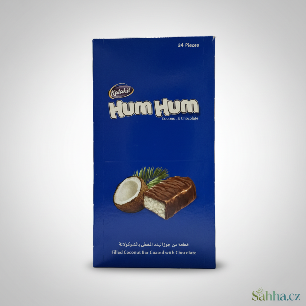 Hum Hum – kokosová tyčinka v čokoládě (24 kusů)