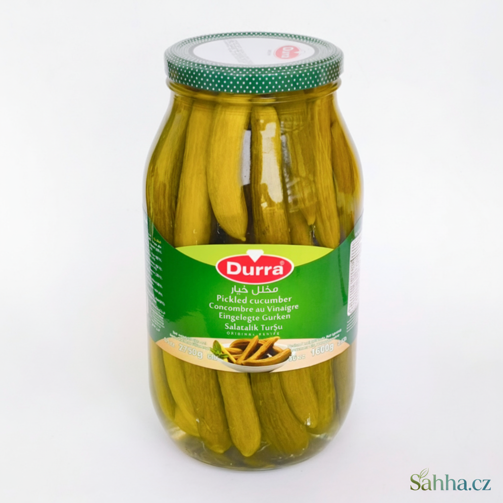 Kyselé nakládané okurky Al Durra 2,75 kg