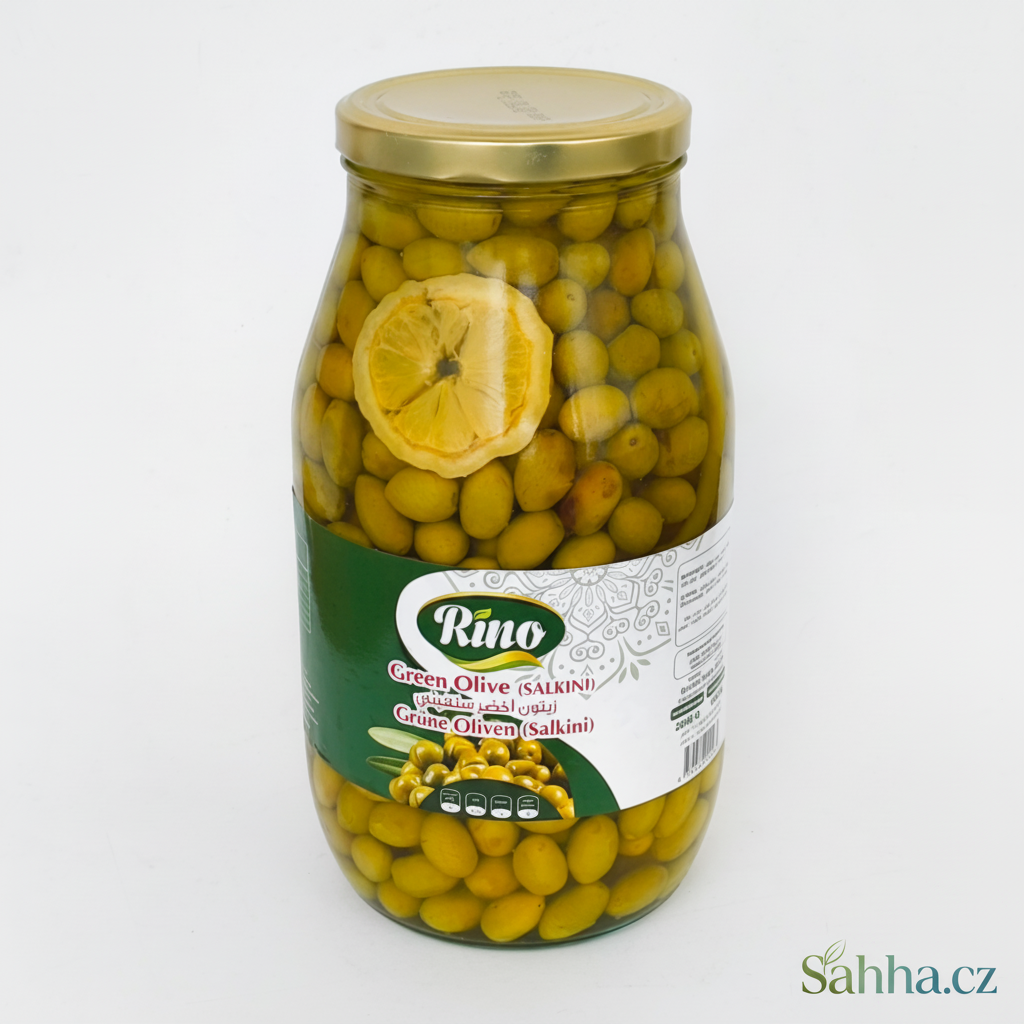 Salkini Rino green olives 2,800 g