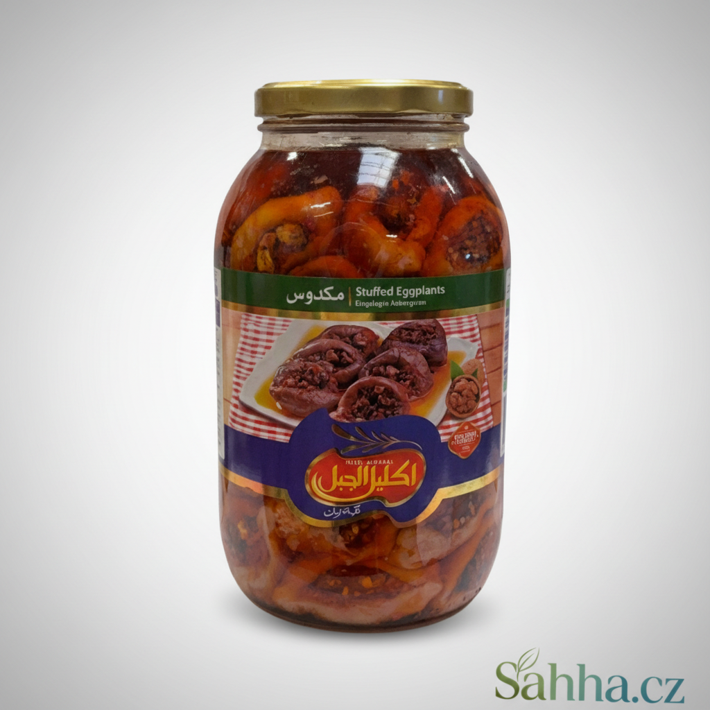 Nakládaný lilek (makdous) Ikleel Algabal 2800 g