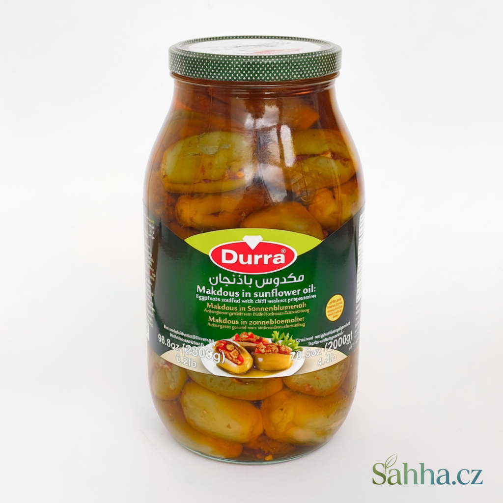 Makdous – nakládaný lilek Al Durra 2,8 kg