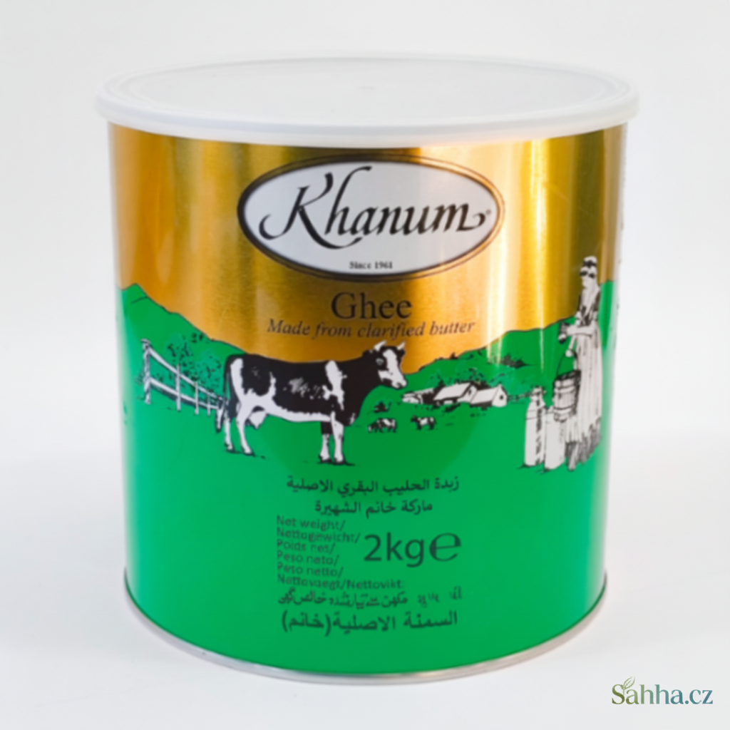 Máslo z kravského mléka Khanum 2 kg