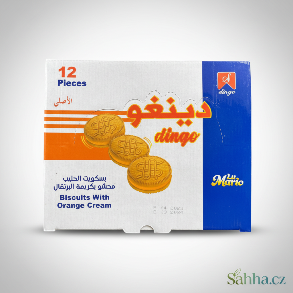 Dingo – sušenky plněné krémem, různé příchutě (12 kusů)
