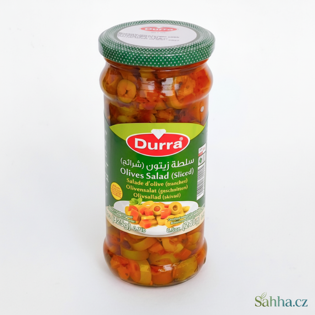 Olivový salát – plátky Al Durra 325 g