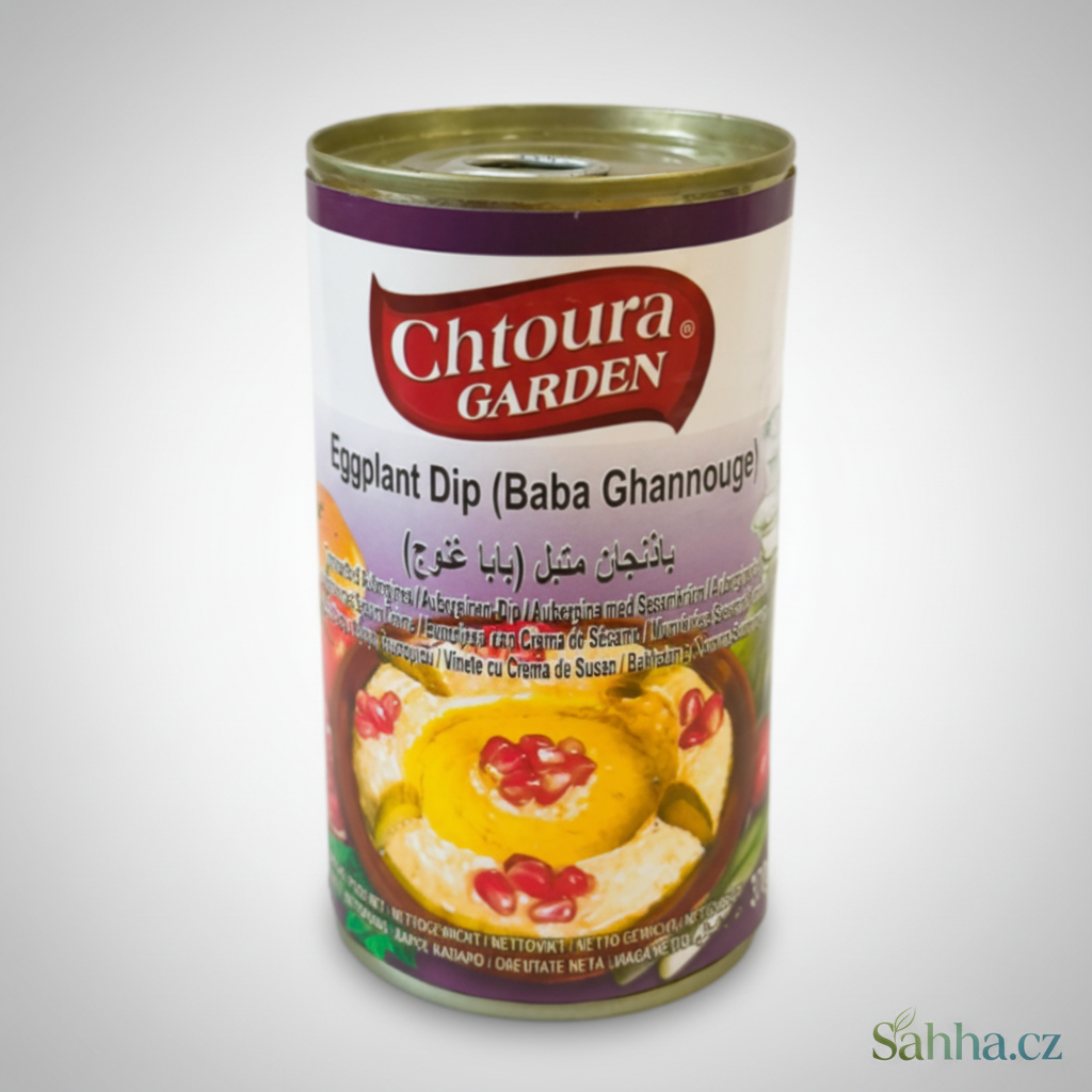 Baklažánový salát baba ghanoush Chtoura Garden 370 g