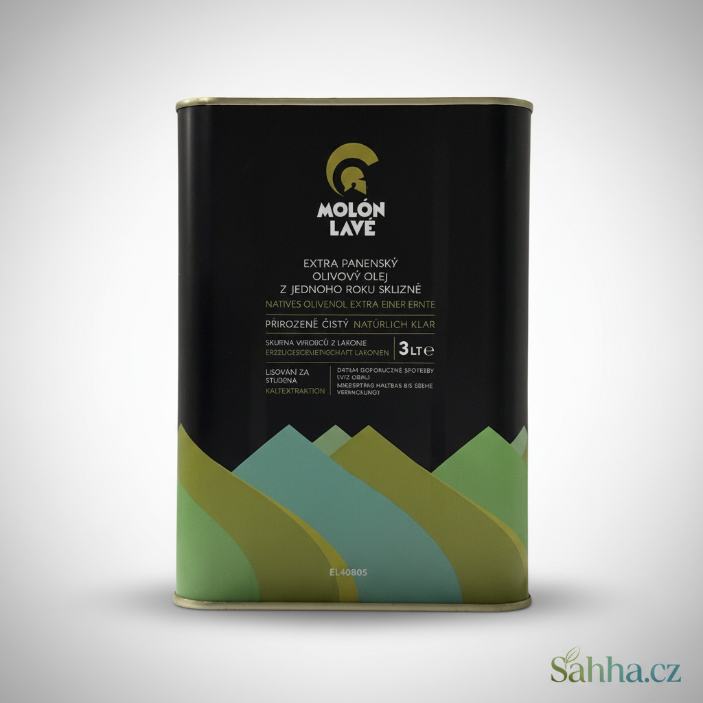 Extra panenský olivový olej Molon Lave 3 l