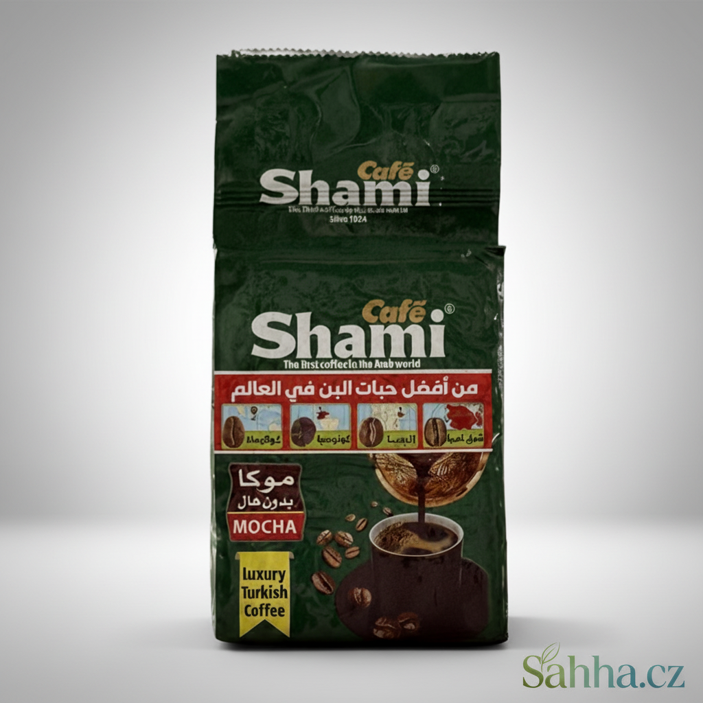 Mletá káva mocha bez kardamomu 450 g Shami