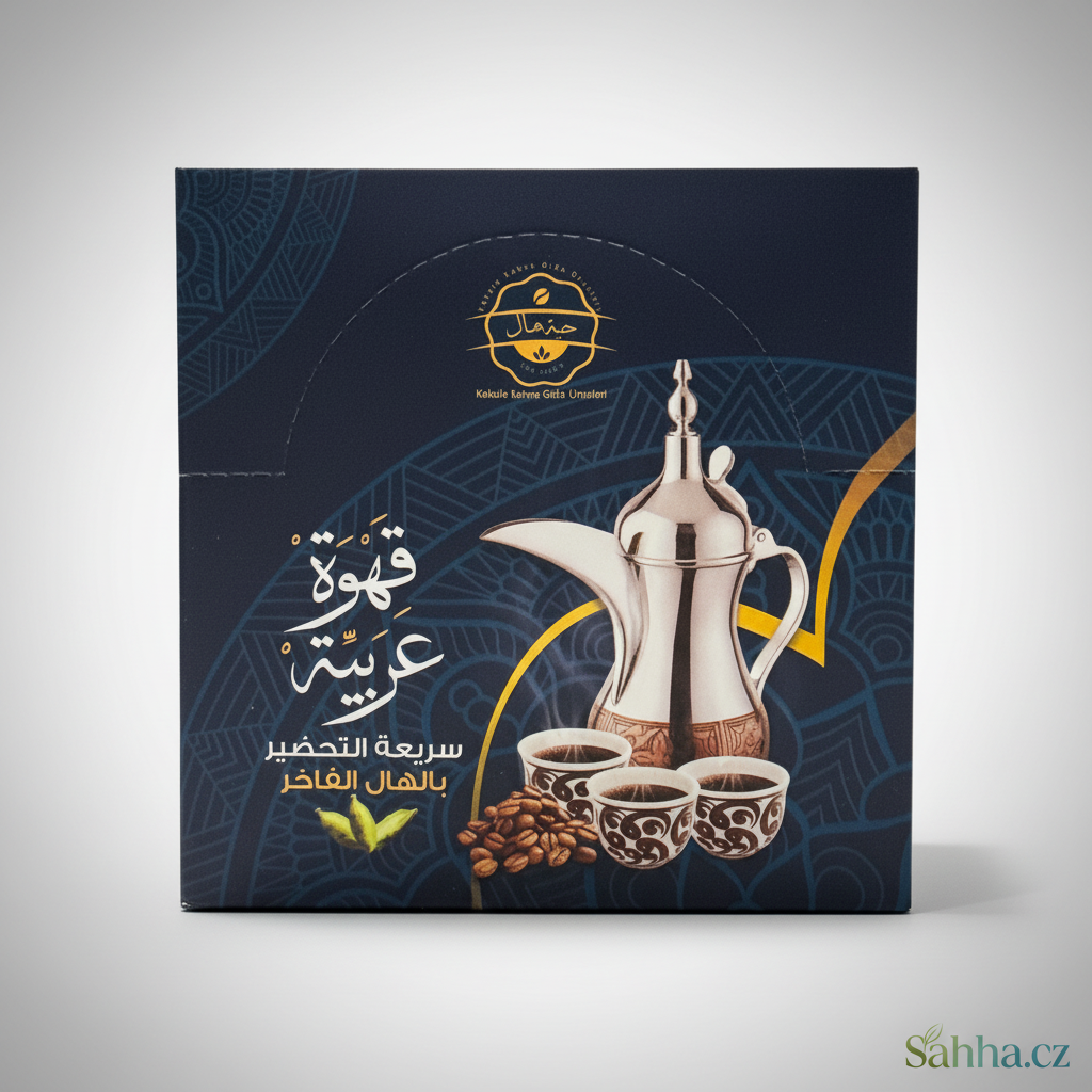 Arabská káva – porcovaná 48 sáčků (96 g)