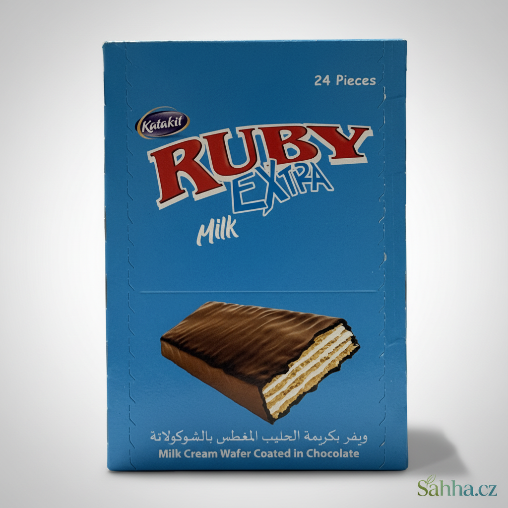 Katakit Ruby Extra – oplatky s krémovou náplní v čokoládě, různé příchutě (24 kusů)